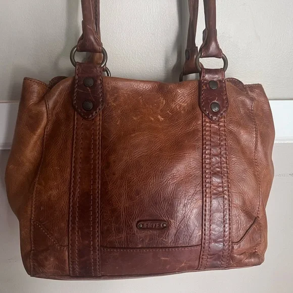 Frye Melissa Tote Cognac - Picture 9 of 11